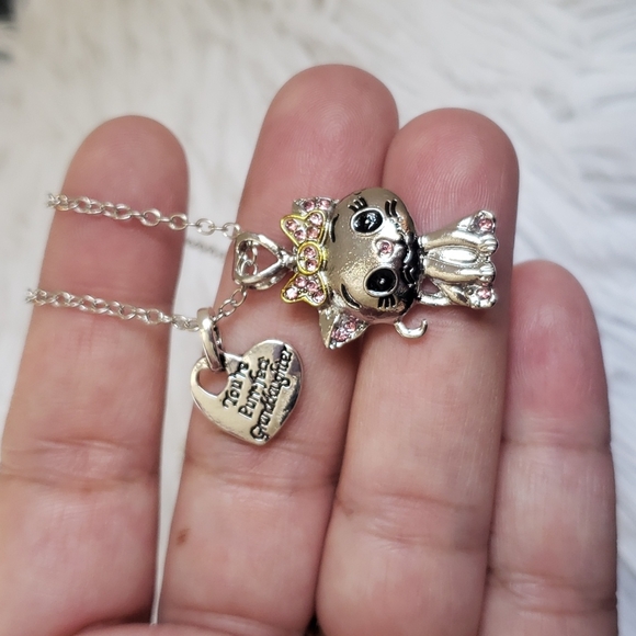 Cat Pendant Necklace You're Purr-fect Granddaughter - Picture 6 of 6